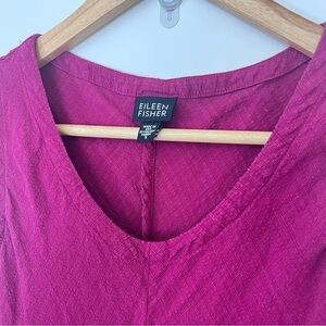 Eileen Fisher Women's Pink summer dress